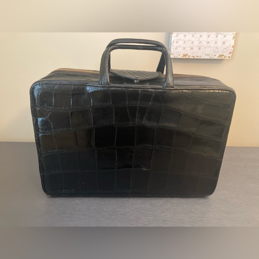 Vintage Two Niter Alligator Leather Bag